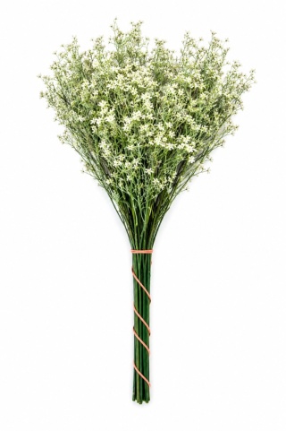 Kwiat ozdobny 70cm x 35cm, biały