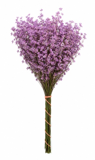 Kwiat ozdobny 70cm x 35cm, fioletowy