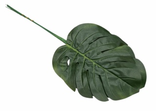 Liść monstera 53 cm, zielony