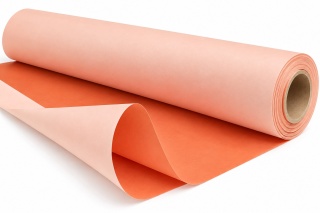 Papier na rolce - 50cm x 10m, róż i pomarańcz