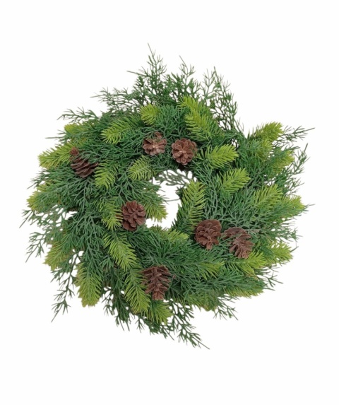 Wianek świerk ∅35 cm, zielony