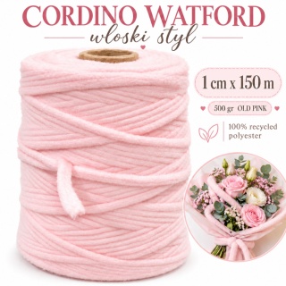Włoski sznurek CORDINO WATFORD 500gr, PINK